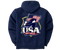 USA Full Zip Graphic Hoodie