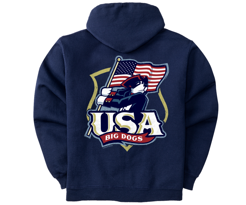 USA Full Zip Graphic Hoodie