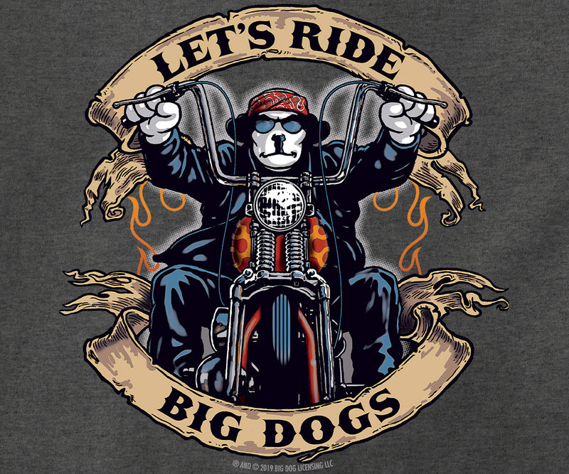 Let's Ride Full Zip Graphic Hoodie