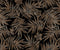 Woodcut Ferns Rayon Shirt Black