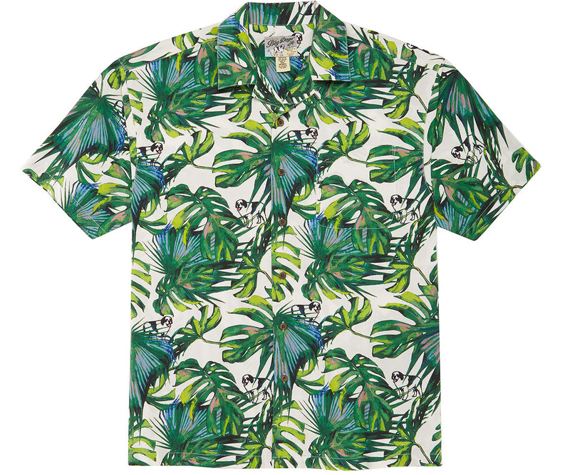 Tropical Logo Rayon Shirt