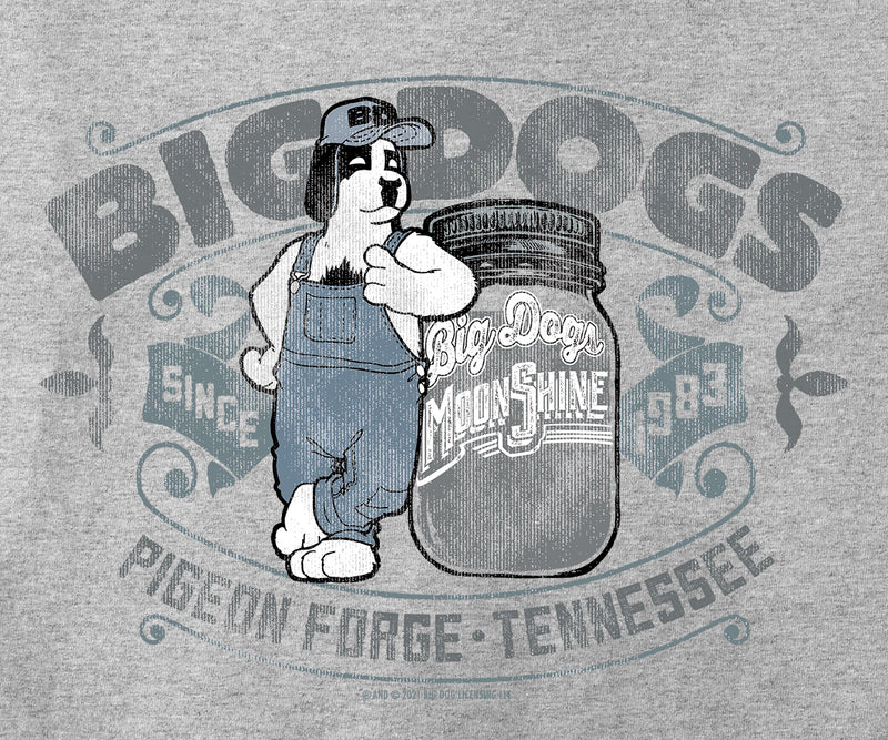 Big Dog Moonshine Jar T-shirt