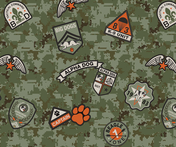 Alpha Dog Printed Flannel Boxers