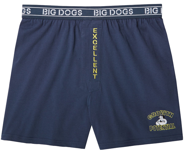 Excellent Growth Potential Embroidered Knit Boxers