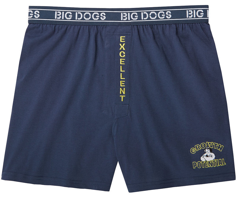 Excellent Growth Potential Embroidered Knit Boxers