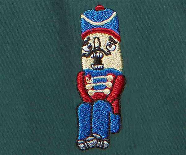 Nutcracker Embroidered Knit Boxers