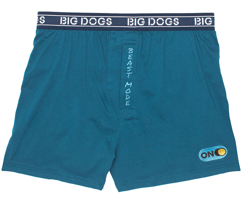 Beast Mode Embroidered Knit Boxers