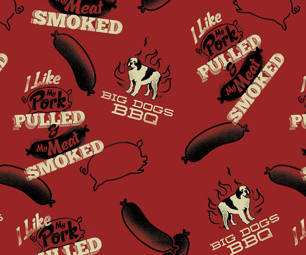 BD BBQ Printed Knit Boxers
