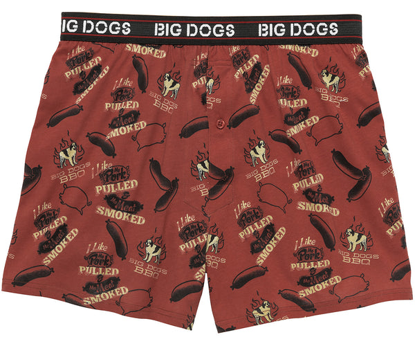 BD BBQ Printed Knit Boxers