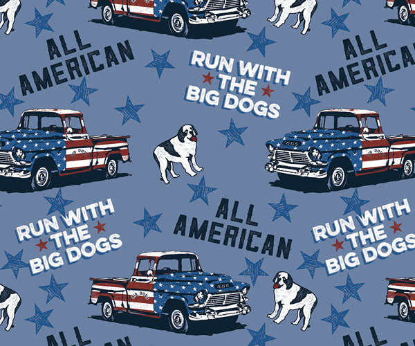 All American Printed Knit Boxers
