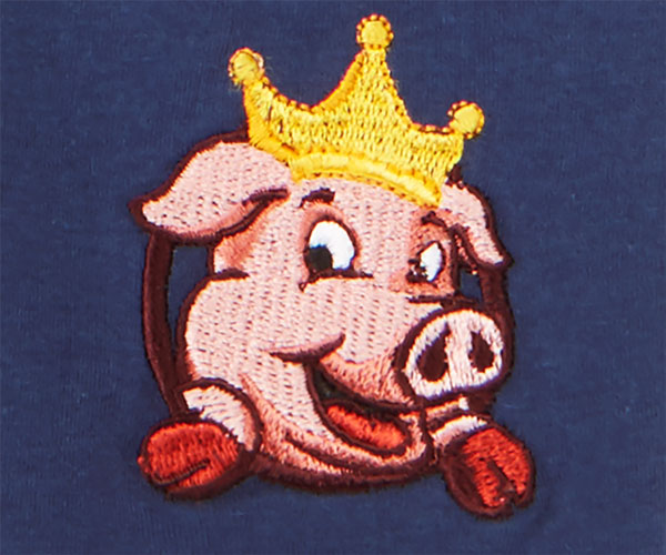 Pork King Embroidered Knit Boxers