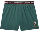Go Long Football Embroidered Knit Boxers