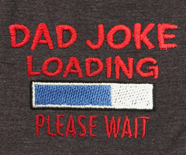 Dad Joke Loading Embroidered Knit Boxers