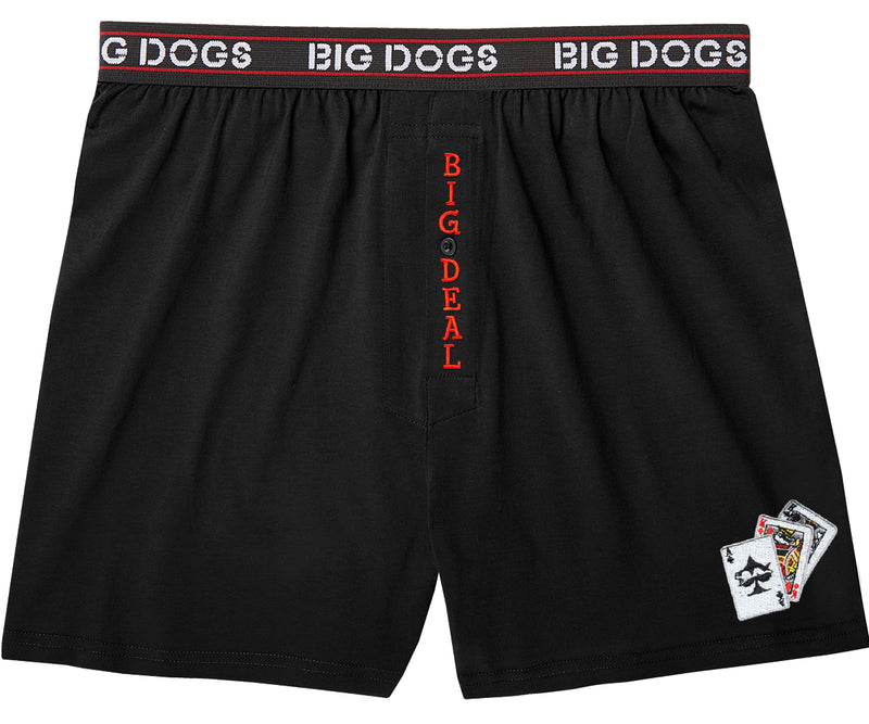 Big Deal Cards Embroidered Knit Boxers