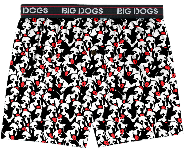 Dog Faces Knit Boxers