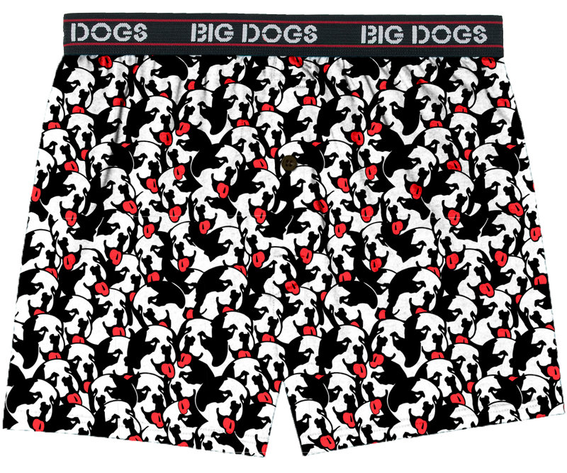 Dog Faces Knit Boxers