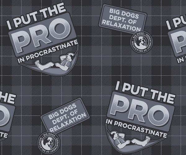 Procrastinate Flannel Lounge Pant