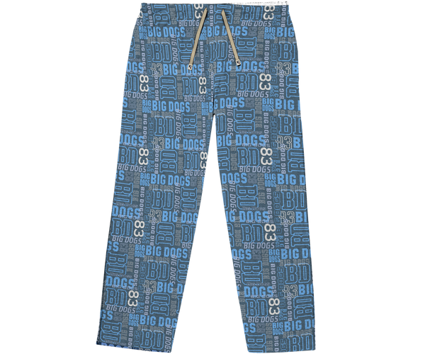 Athletic Type Knit Lounge Pants Big Dogs