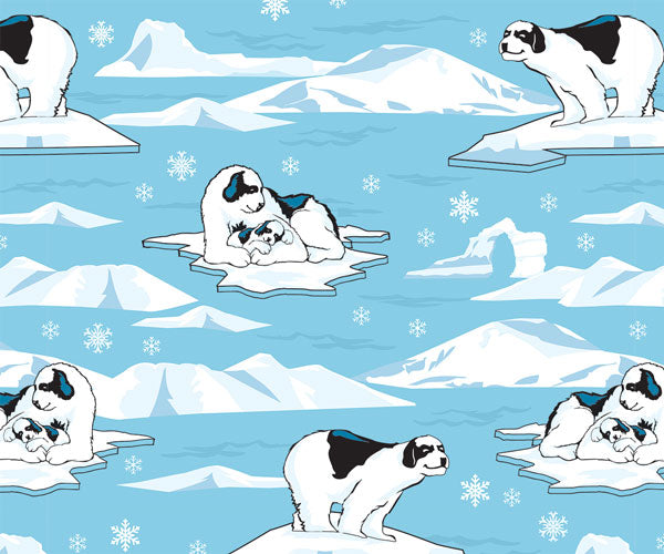 Women’s Polar Dog Flannel Lounge Pants