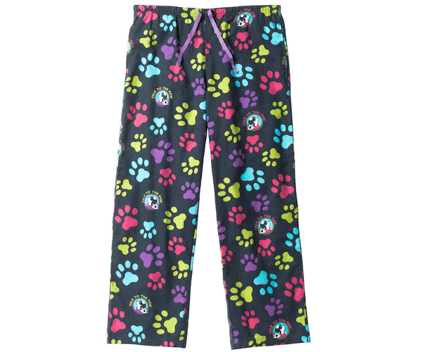 Women's Talk To Paw Flannel Lounge Pants