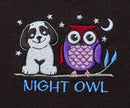Night Owl Embroidered Lounge Shirt