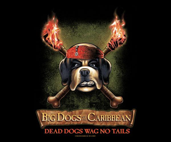 Big Dog's Of The Caribbean T-Shirt