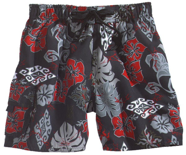 Boys Dragon Leaf Boardshort