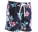Girls Blue Hibiscus Boardshort