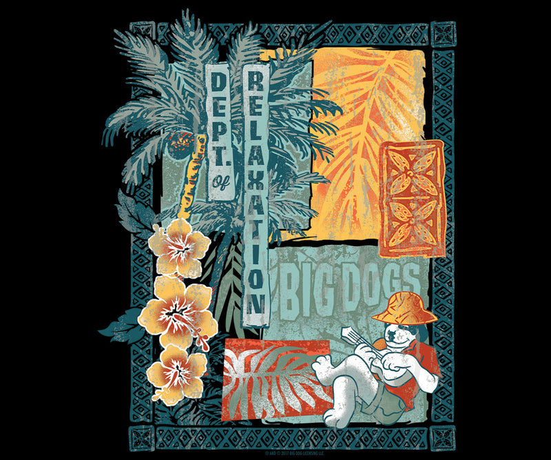 DOR Palm Collage Muscle Shirt