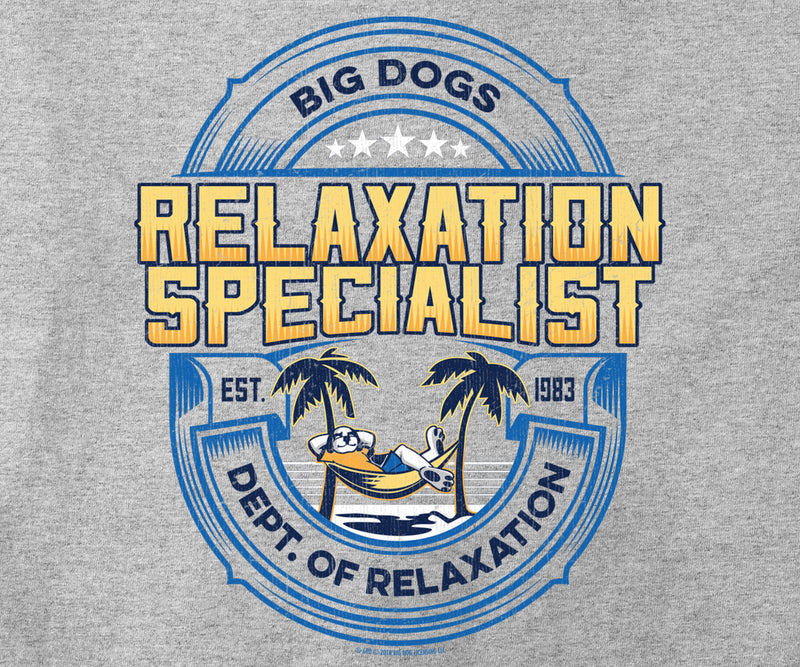 Relaxation Specialist Muscle Shirt