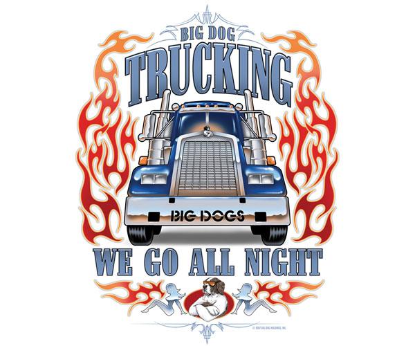 Big Dog Trucking T-Shirt