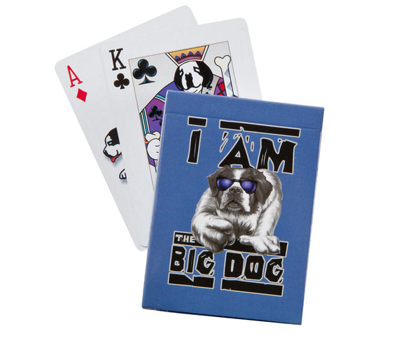 I Am the Big Dog Playing Cards