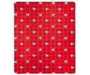 Dogs All Over Plaid Blanket