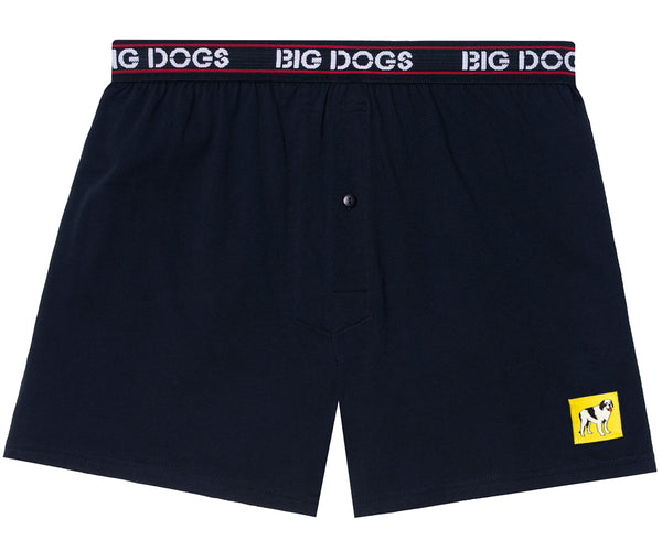 Patch Knit Youth Boxer Black