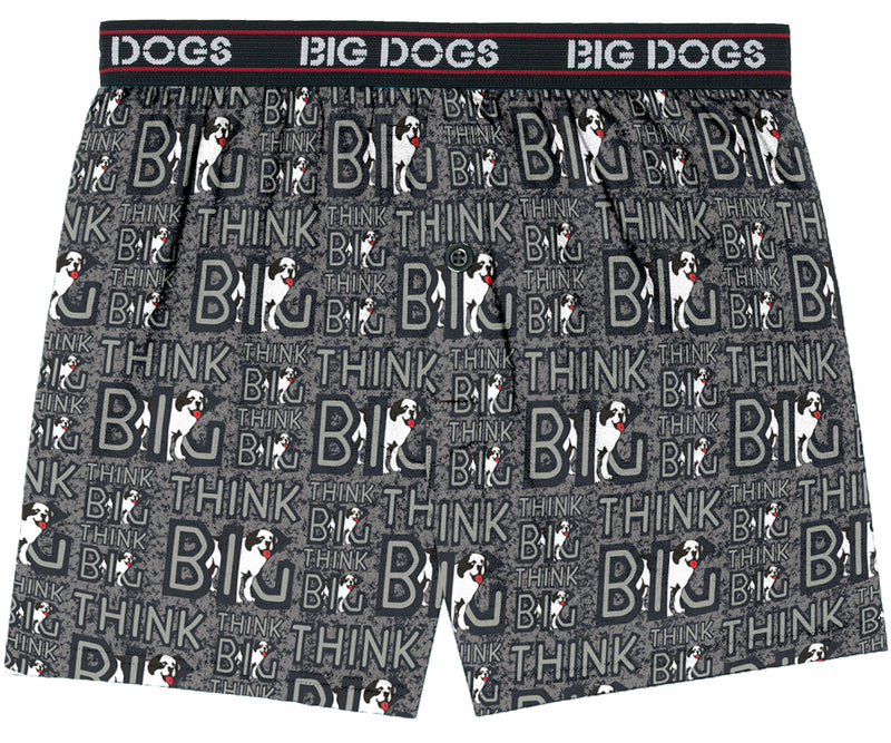 Think Big Printed Knit Boxers – Big Dogs