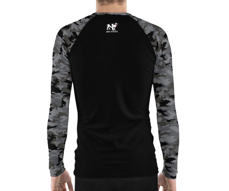 Camo Sleeves Men's Rash Guard