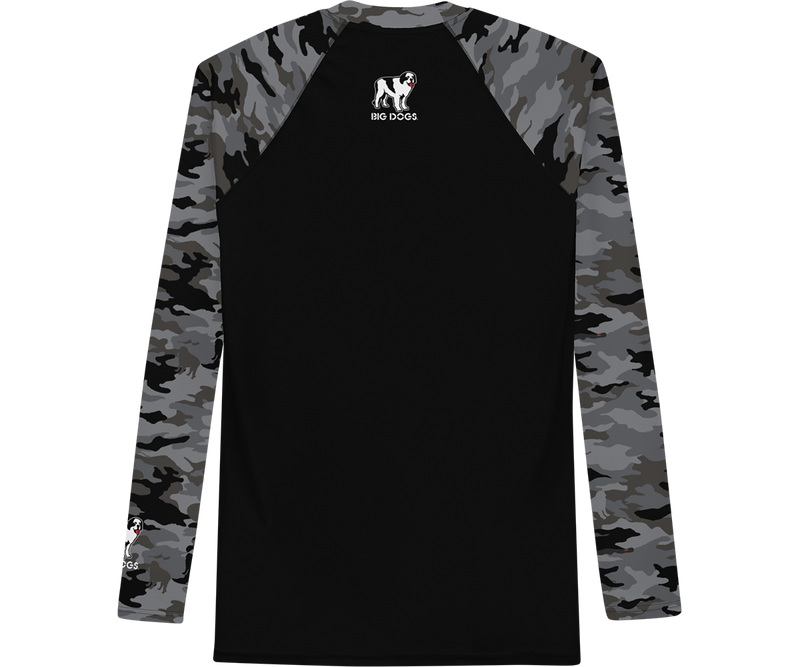 Camo Sleeves Men's Rash Guard
