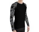 Camo Sleeves Men's Rash Guard
