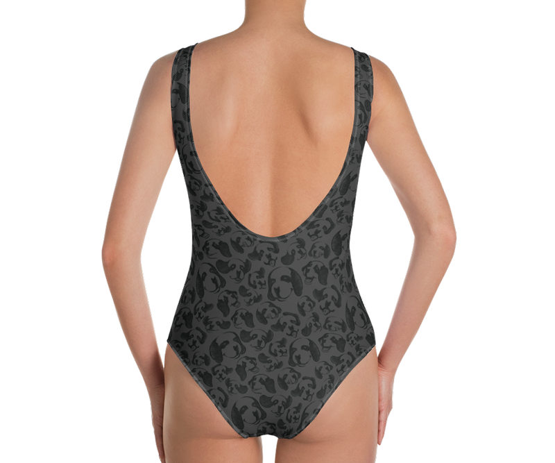 Sketchy Dogs One-Piece Swimsuit