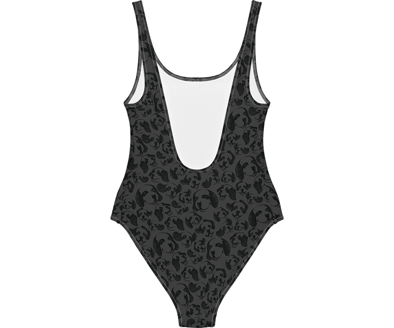 Sketchy Dogs One-Piece Swimsuit