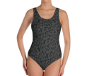 Sketchy Dogs One-Piece Swimsuit
