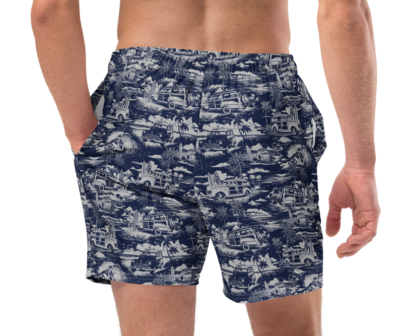 Woody Paradise Swim Trunks