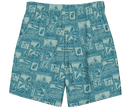 Fish Batik swim trunks