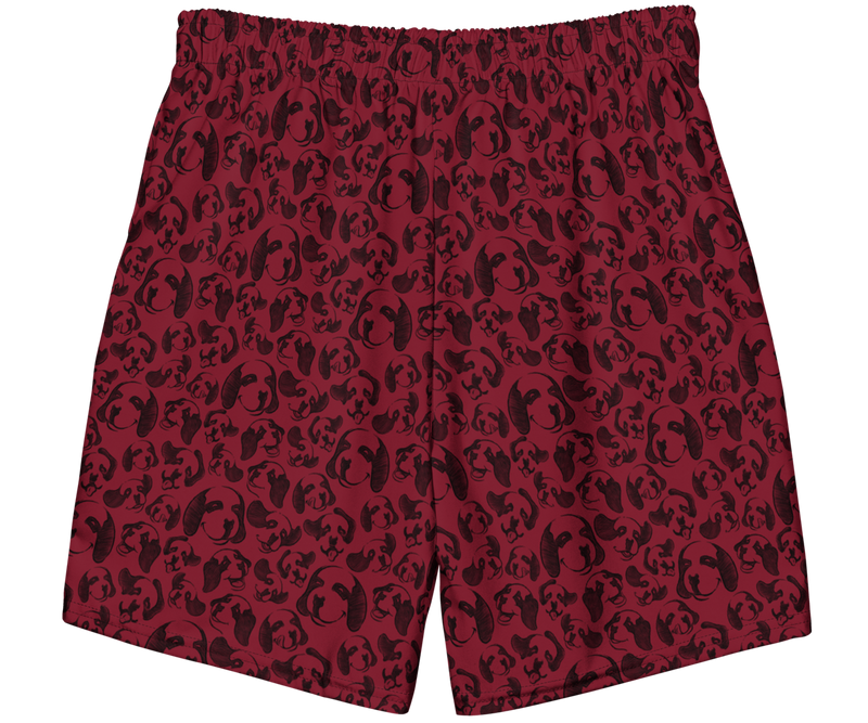 Sketchy Dogs swim trunks