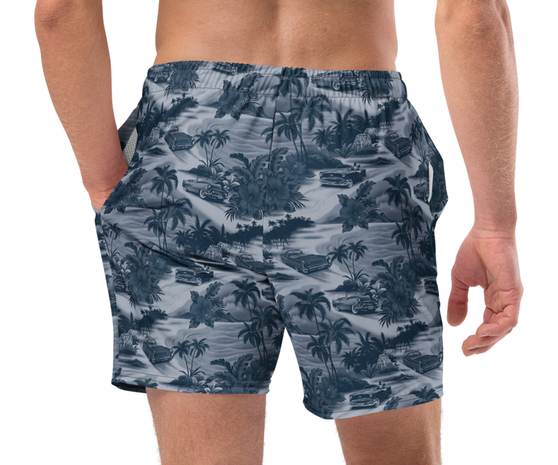 Tropical Cars swim trunks