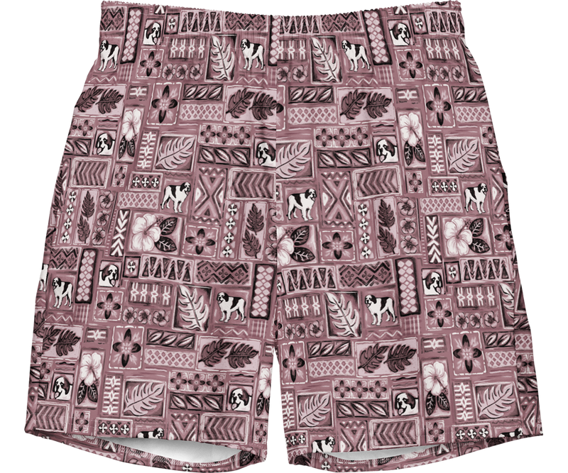 Batik Dog Swim Trunks