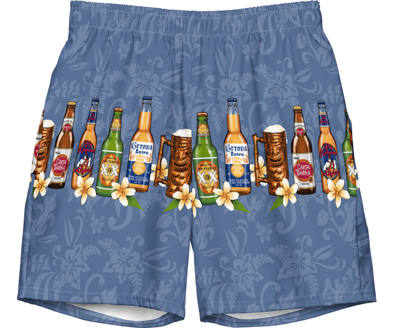 Honolulu Brews Swim Trunks