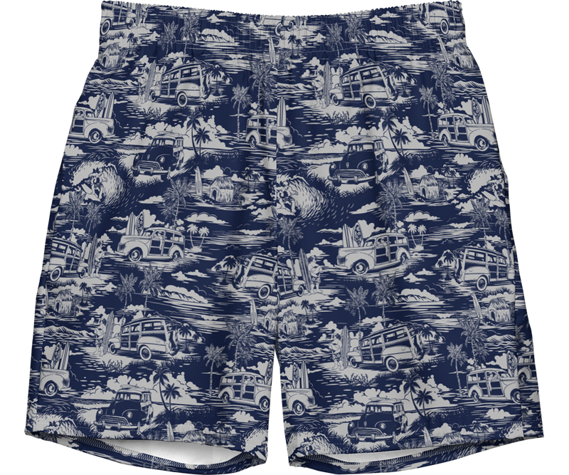 Woody Paradise Swim Trunks