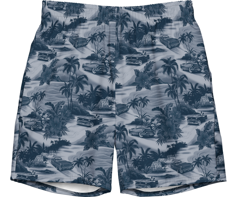 Tropical Cars swim trunks