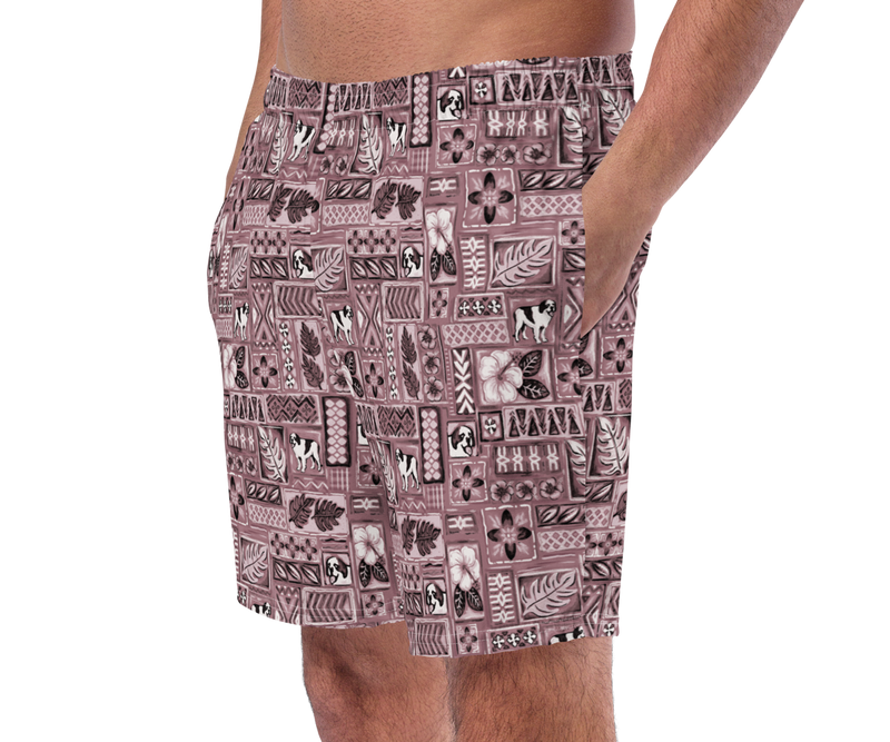 Batik Dog Swim Trunks